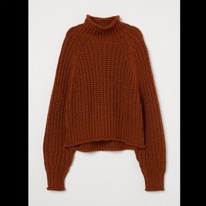 H&M ribbed turtleneck sweater